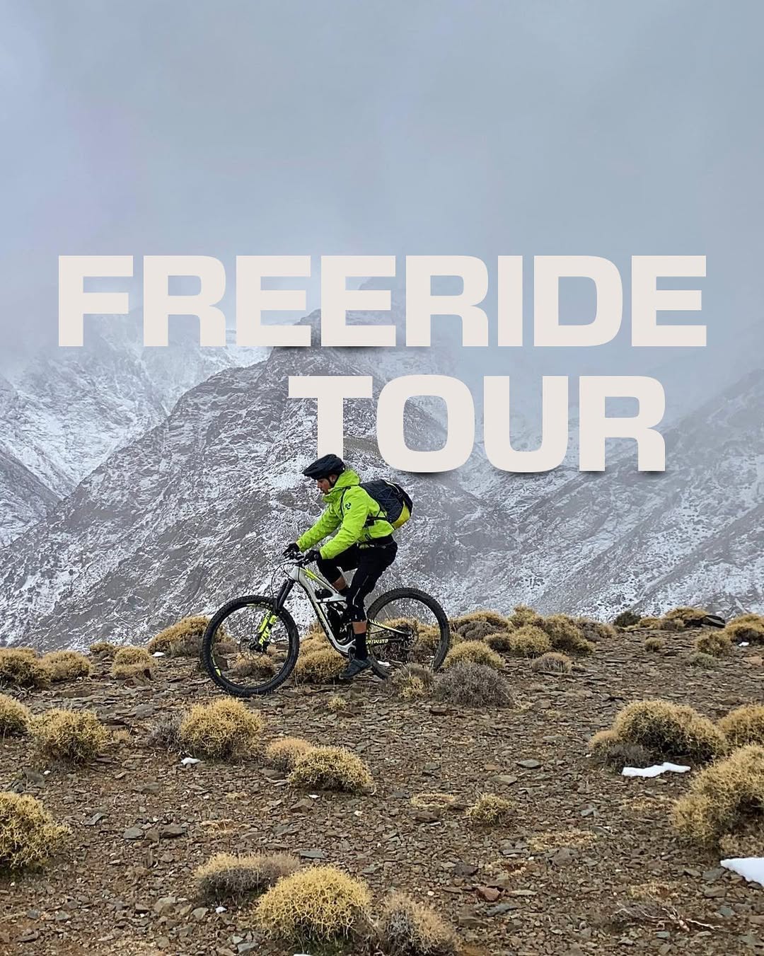 Freeride Mountain Biking in the High Atlas Mountains